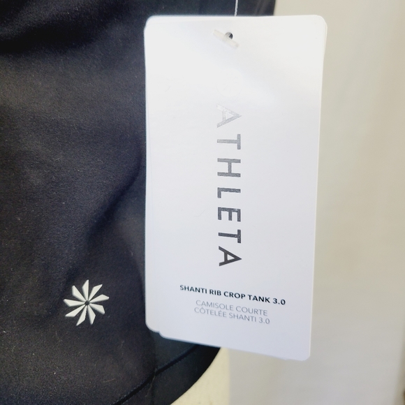 NWT Athleta Shanti Rib Crop Tank 3.0 - Picture 7 of 8